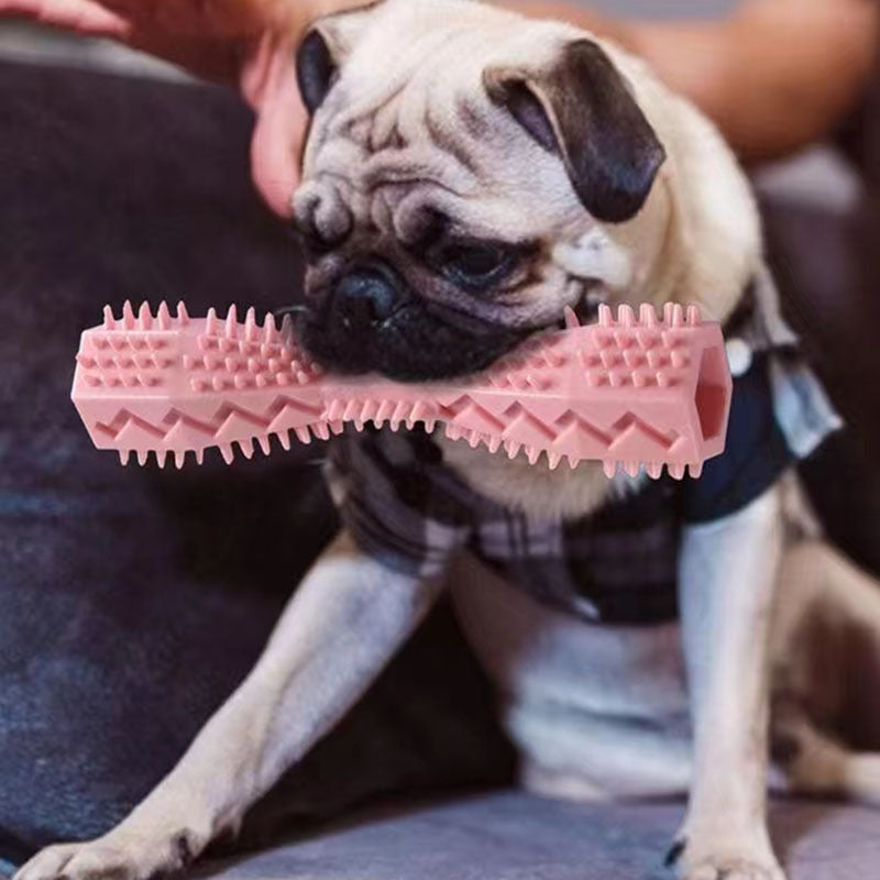 Durable Rubber Chew Stick – Teeth Cleaning & Massage for Dogs
