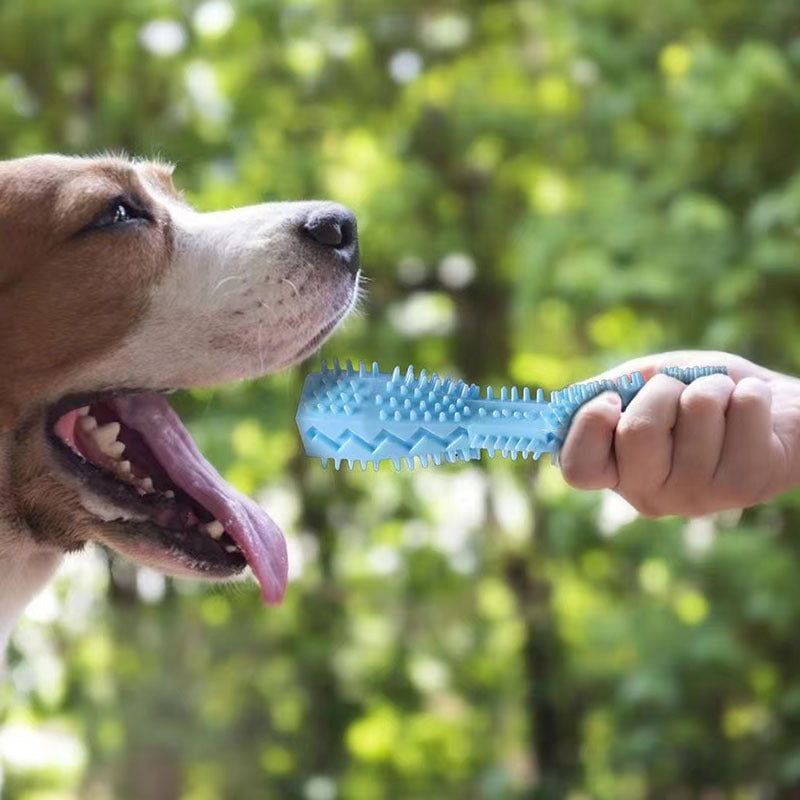 Durable Rubber Chew Stick – Teeth Cleaning & Massage for Dogs
