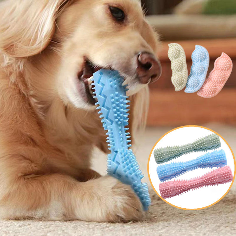 Durable Rubber Chew Stick – Teeth Cleaning & Massage for Dogs