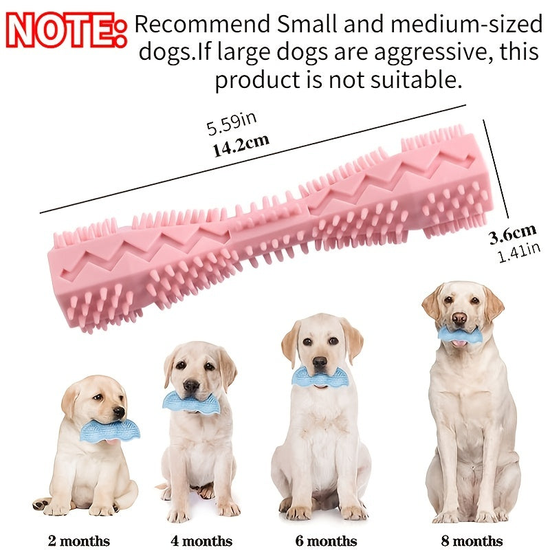 Durable Rubber Chew Stick – Teeth Cleaning & Massage for Dogs