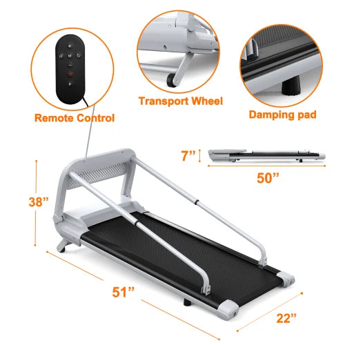 2025 New Quiet Smart Pet Treadmill Adjustable Speed Weight Capacity 265 Lbs Low