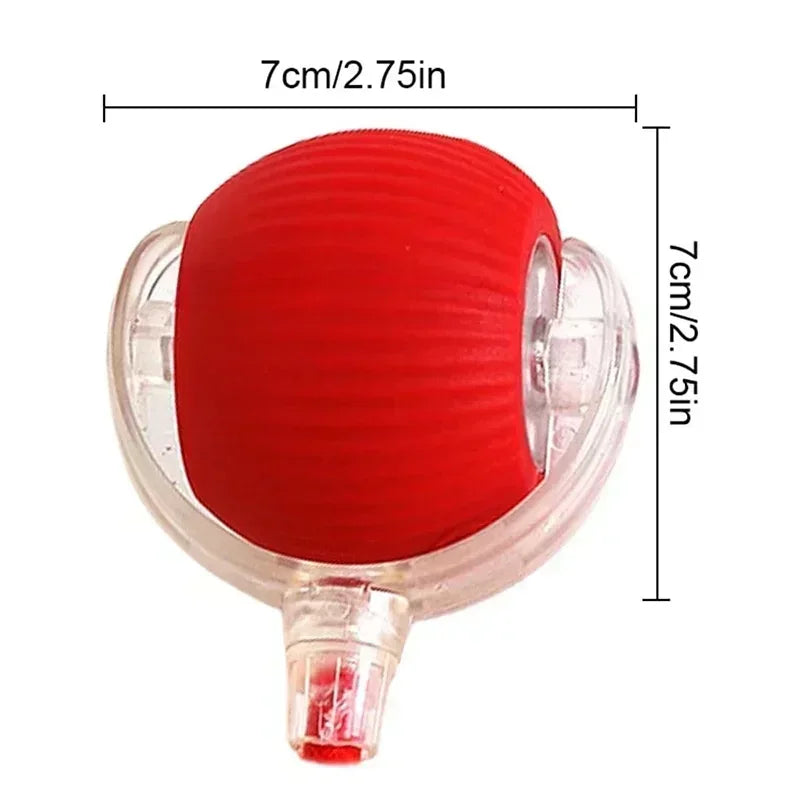 Rechargeable Interactive Rolling Ball for Dogs & Cats – Automatic Toy with Wagging Tail