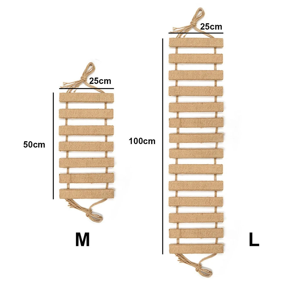 Sisal Rope Cat Ladder – Climber & Scratching Fun for Kittens