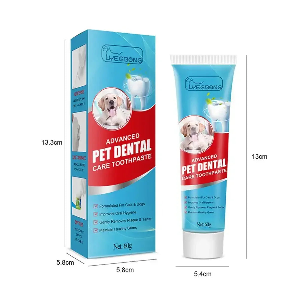 Pet Toothpaste – Edible Oral Care for Dogs & Cats | Fresh Breath & Tartar Control