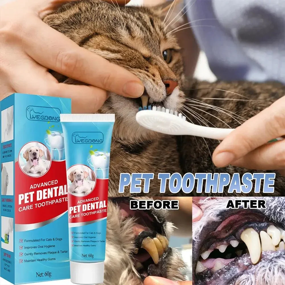 Pet Toothpaste – Edible Oral Care for Dogs & Cats | Fresh Breath & Tartar Control