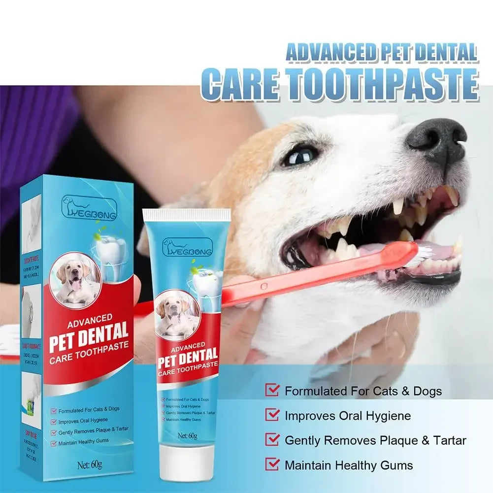 Pet Toothpaste – Edible Oral Care for Dogs & Cats | Fresh Breath & Tartar Control