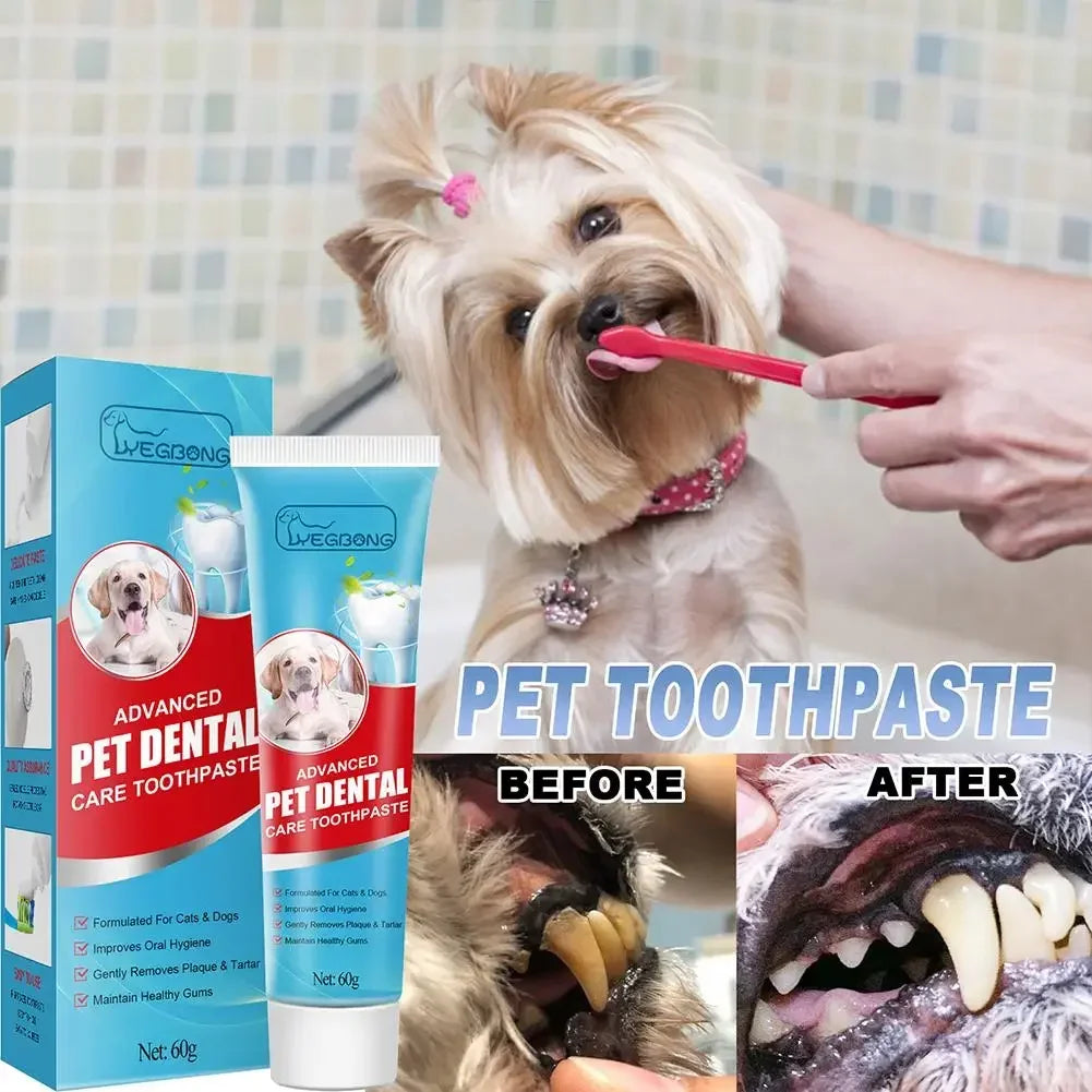 Pet Toothpaste – Edible Oral Care for Dogs & Cats | Fresh Breath & Tartar Control
