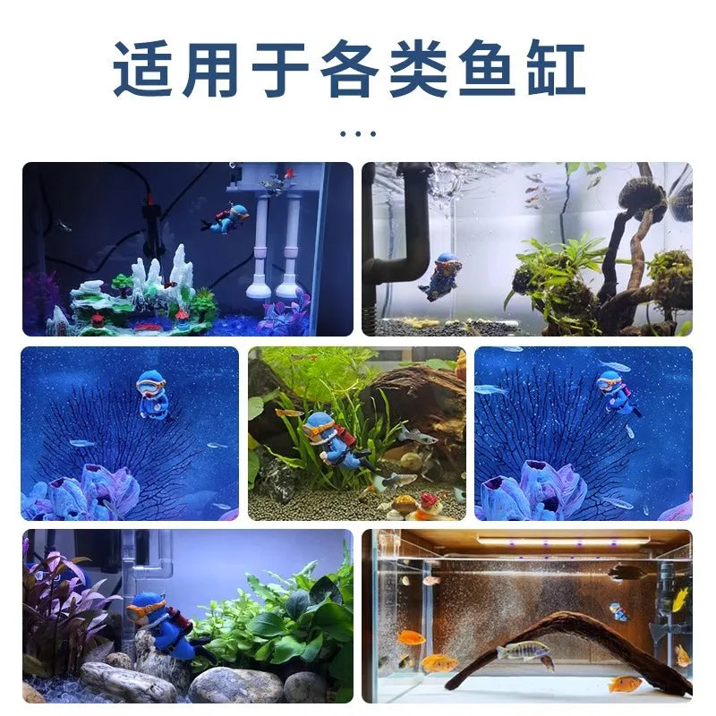 WEEK AQUA Mini 9 Pro – Full-Spectrum USB LED Light for Nano Aquariums & Microscapes